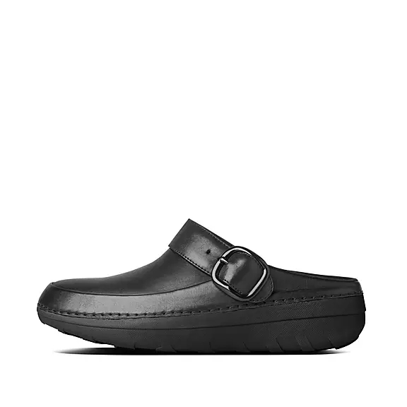 Zuecos FitFlop GOGH PRO Superlight Cuero Negras | 55154321